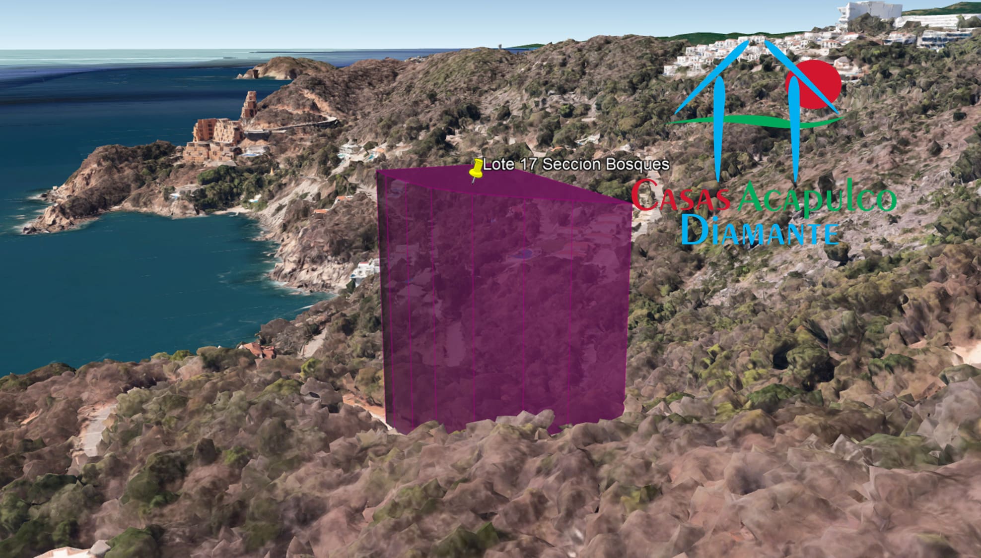 Terreno Brisas del Marqués Bosques lote 17 - Vista aérea 2